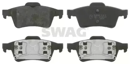 60 91 6428 SWAG Комплект тормозных колодок, дисковый тормоз